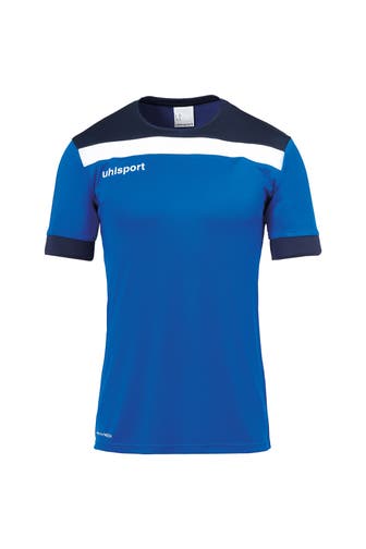 UHLSPORT T-Shirt OFFENSE 23 azurblau/marine/weiß