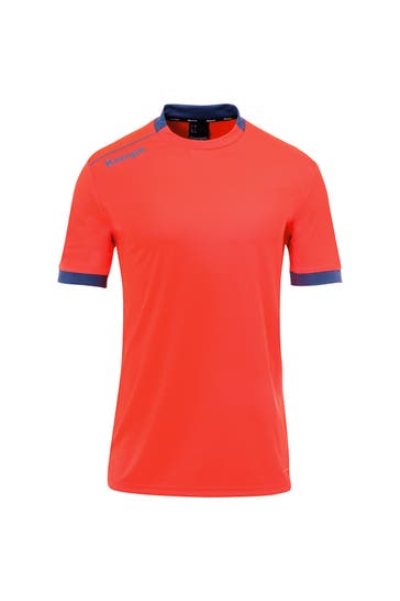 KEMPA T-Shirt PLAYER TRIKOT fluo rot/ice grau
