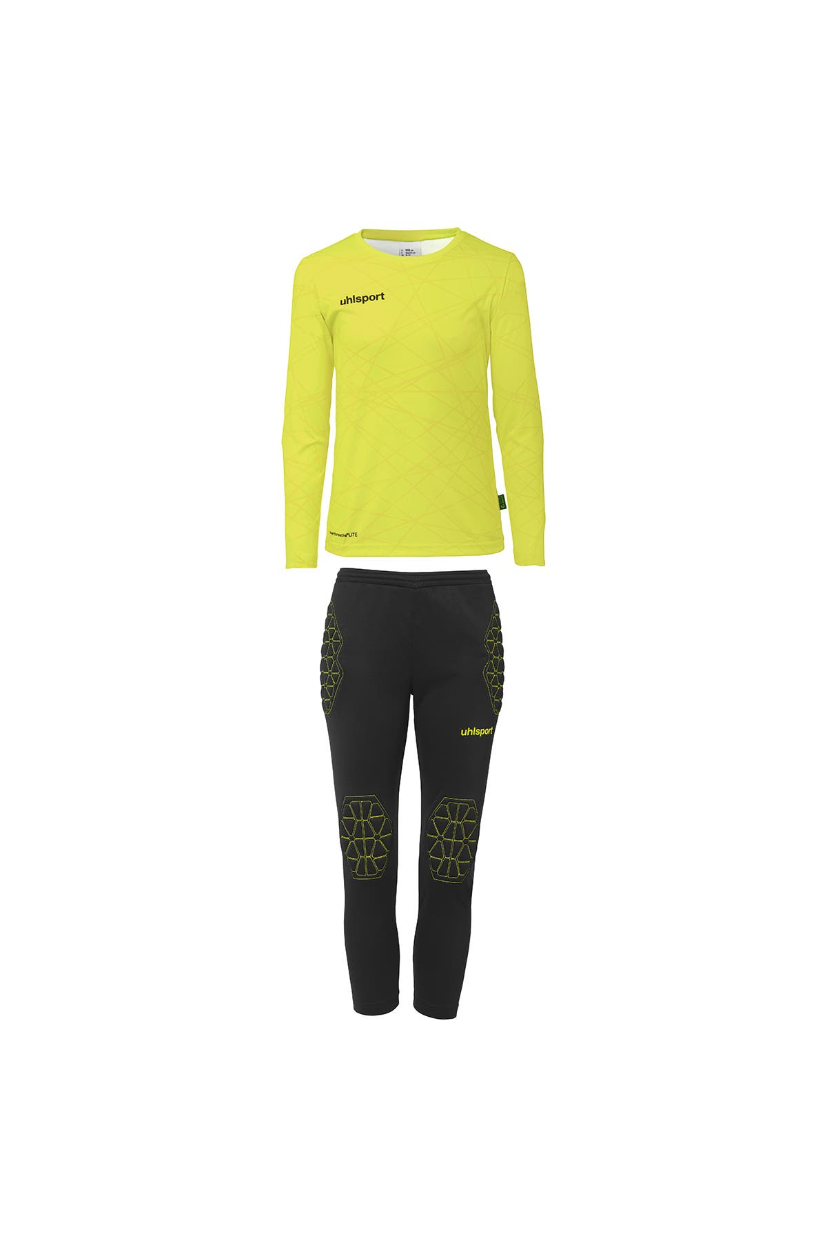 UHLSPORT Torwart-Set Prediction Junior gelb/schwarz, Bild 1