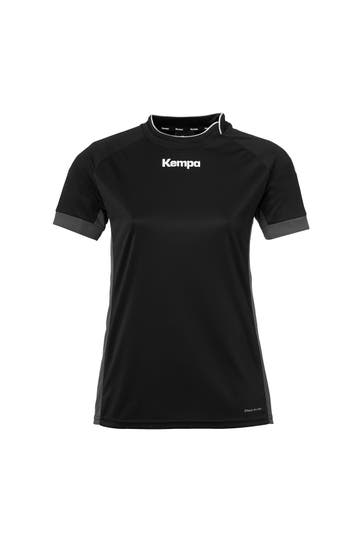 KEMPA T-Shirt PRIME TRIKOT WOMEN schwarz/anthra
