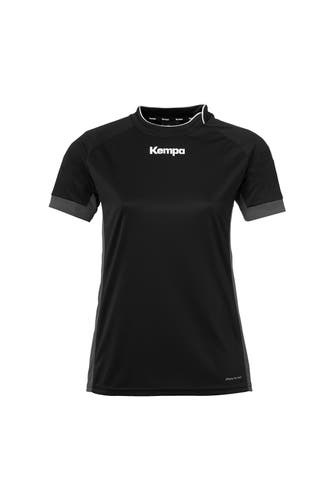 KEMPA T-Shirt PRIME TRIKOT WOMEN schwarz/anthra