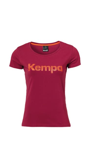 KEMPA T-Shirt GRAPHIC T-SHIRT GIRLS deep rot