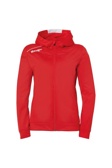 KEMPA Sweatjacke PLAYER WOMEN rot/weiß