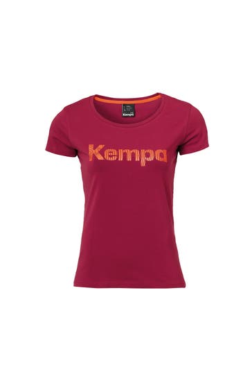 KEMPA T-Shirt GRAPHIC T-SHIRT GIRLS deep rot
