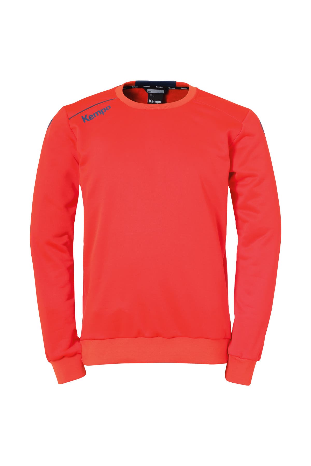 KEMPA Langarmshirt PLAYER TRAINING TOP Kids fluo rot/ice grau, Bild 1