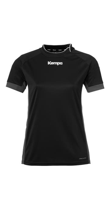 KEMPA T-Shirt PRIME TRIKOT WOMEN schwarz/anthra