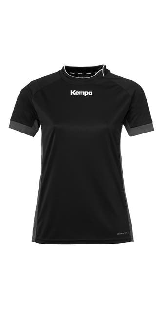 KEMPA T-Shirt PRIME TRIKOT WOMEN schwarz/anthra