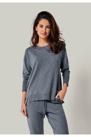 YOU LOOK PERFECT Pullover BELLA Anthrazit