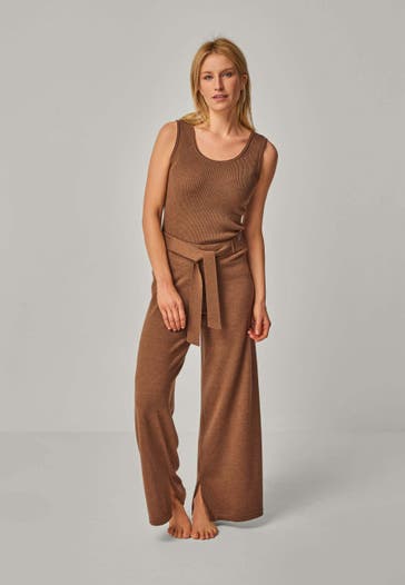 YOU LOOK PERFECT Loungewear-Set BLOSSOM & BAILEY Cognac