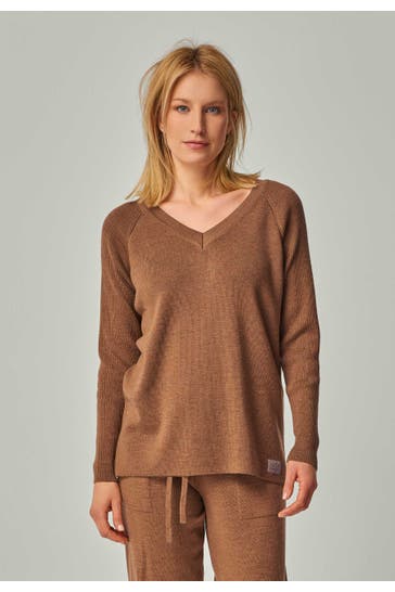 YOU LOOK PERFECT Pullover DORINA Cognac