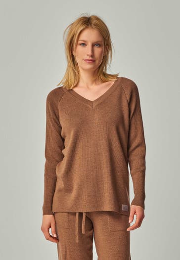 YOU LOOK PERFECT Pullover DORINA Cognac