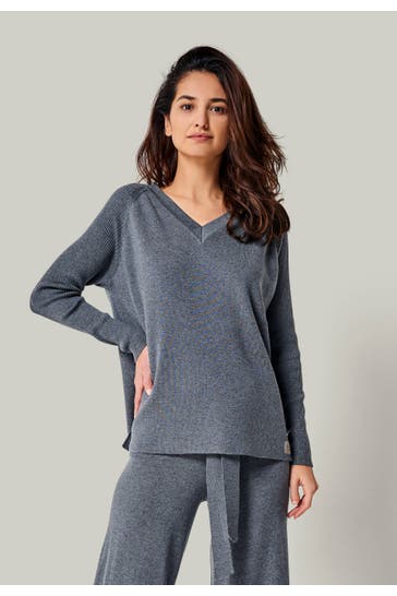 YOU LOOK PERFECT Pullover DORINA Anthrazit