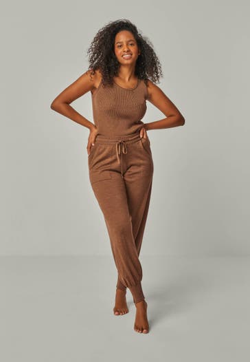 YOU LOOK PERFECT Loungewear-Set BLOSSOM & BELLA Cognac