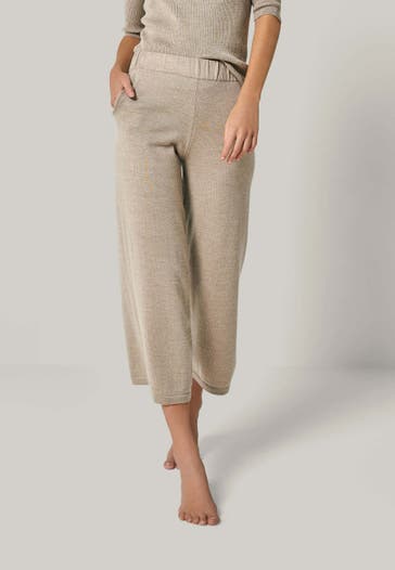 YOU LOOK PERFECT Joggpant DANA Taupe Wide/ Loose Fit
