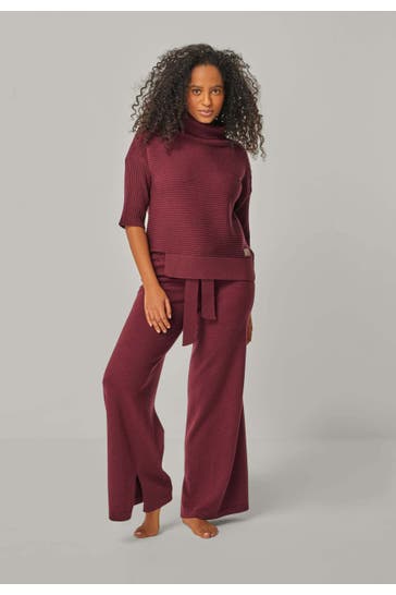 YOU LOOK PERFECT Loungewear-Set BAILEY Bordeaux (berry)