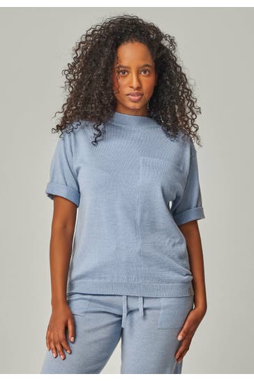 YOU LOOK PERFECT T-Shirt ELFIE Himmelblau (blue)