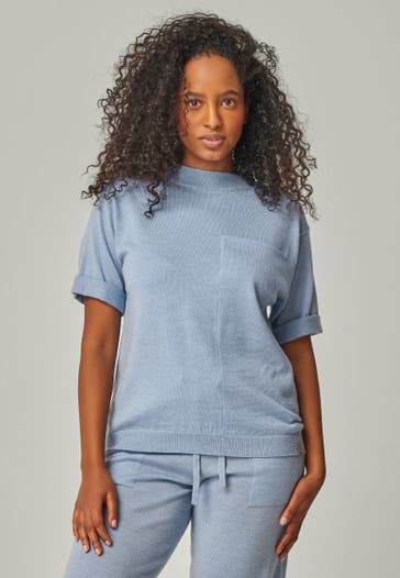 YOU LOOK PERFECT T-Shirt ELFIE Himmelblau (blue)