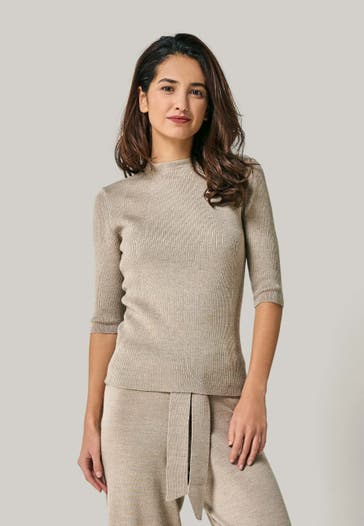 YOU LOOK PERFECT Pullover DARIA Taupe