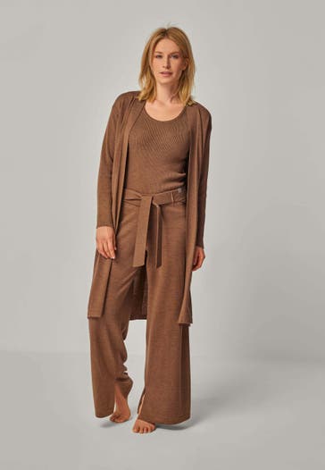 YOU LOOK PERFECT Loungewear-Set BLOSSOM & BAILEY Cognac