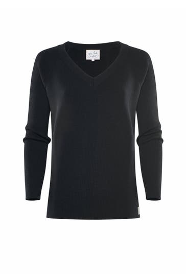 YOU LOOK PERFECT Pullover DORINA Schwarz