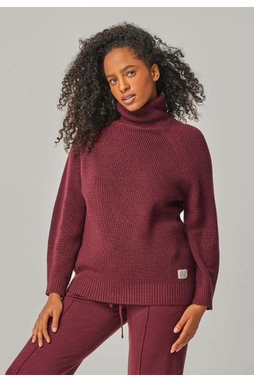 YOU LOOK PERFECT Pullover EVE Bordeaux