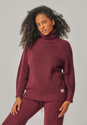YOU LOOK PERFECT Pullover EVE Bordeaux