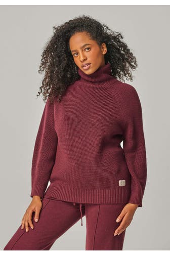 YOU LOOK PERFECT Pullover EVE Bordeaux