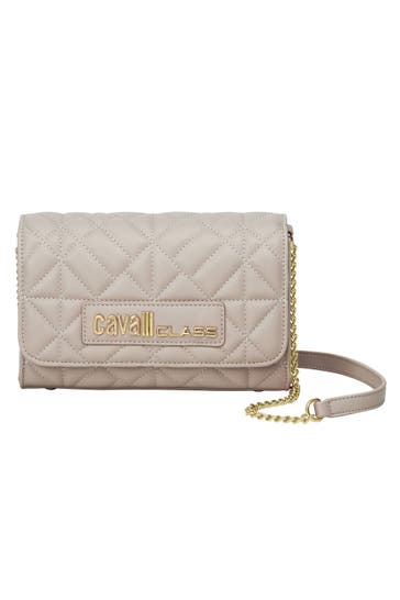 CAVALLI CLASS Umhängetasche Beige