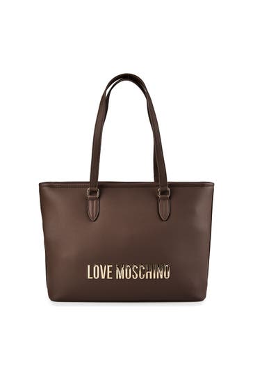 LOVE MOSCHINO Shopper marrone