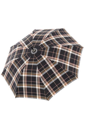 DOPPLER MANUFAKTUR Regenschirm karosz-beige-braun-rot