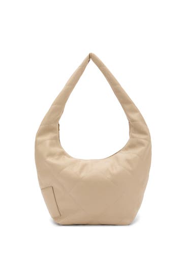 SEIDENFELT Handtasche light sand
