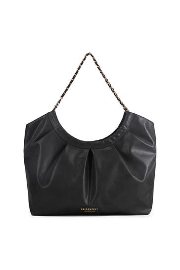 SEIDENFELT Handtasche black