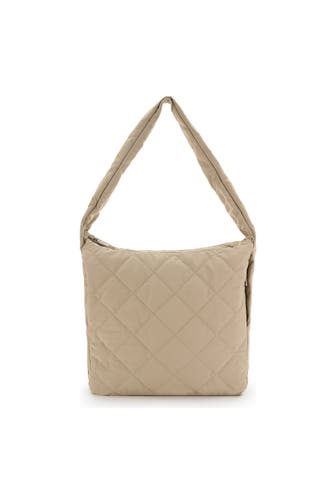 SEIDENFELT Handtasche soft toffee