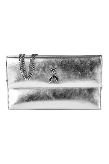 PATRIZIA PEPE Handtasche ice silver