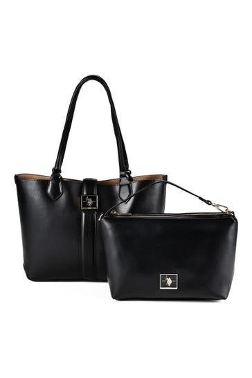 U.S. POLO ASSN. Shopper black