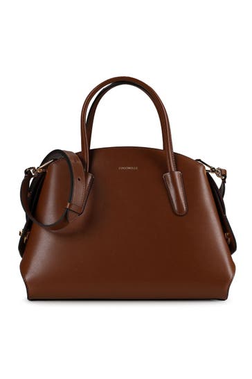 COCCINELLE Umhängetasche cognac