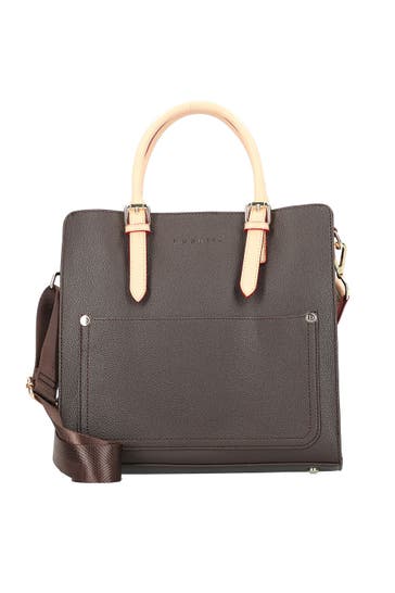 BUGATTI Handtasche dunkelbraun