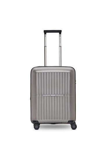 PACTASTIC Koffer grey-coffee metallic