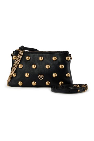 PINKO Umhängetasche nero-antique gold