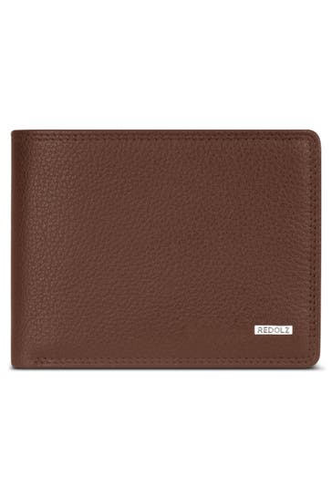 REDOLZ Geldbörse cognac