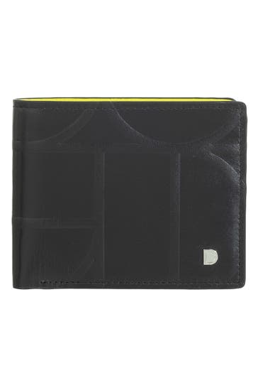 DUDU Geldbörse black-bright yellow