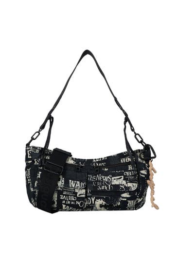 DESIGUAL Handtasche schwarz