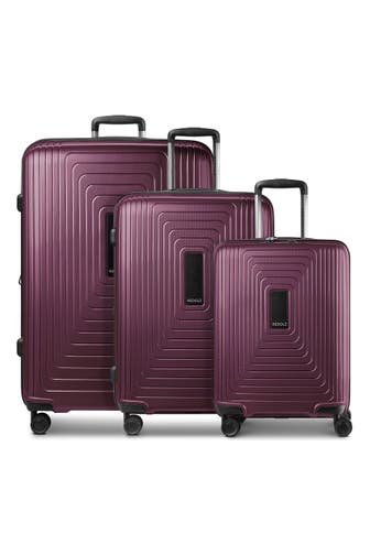 REDOLZ Koffer aubergine metallic