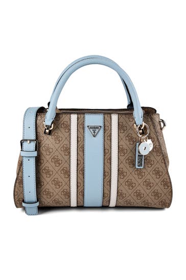 GUESS Umhängetasche latte logo-light blu