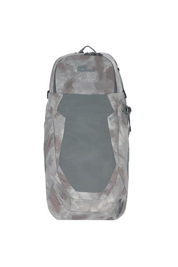 JACK WOLFSKIN Rucksack silver all over