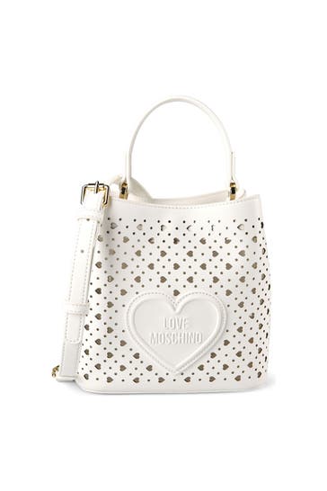 LOVE MOSCHINO Umhängetasche white