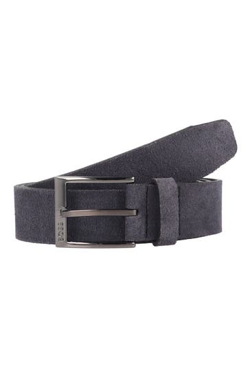 BOSS Business-Gürtel dark blue