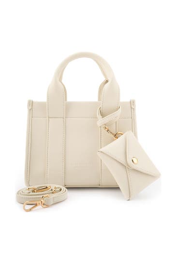 SEIDENFELT Umhängetasche soft cream