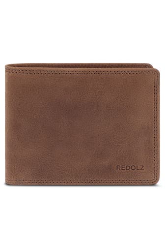 REDOLZ Geldbörse brown