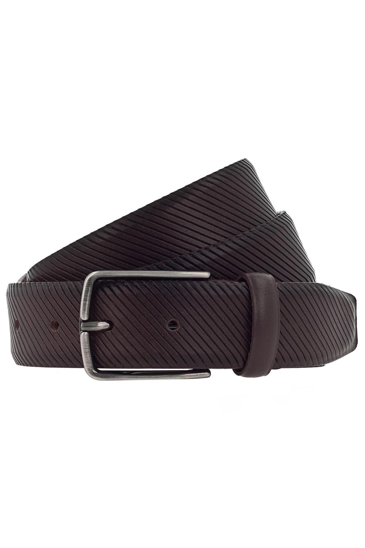 VANZETTI Business-Gürtel dark brown, Bild 1